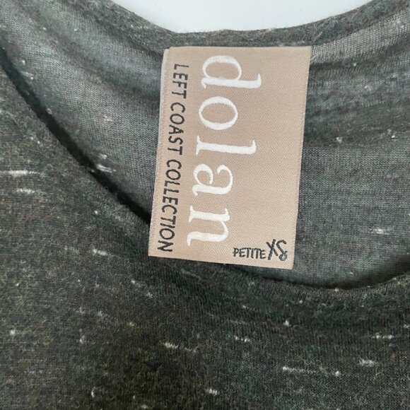 Anthropologie Dolan Left Coast Dress - Green Heather - Petite XS - Picture 2 of 3